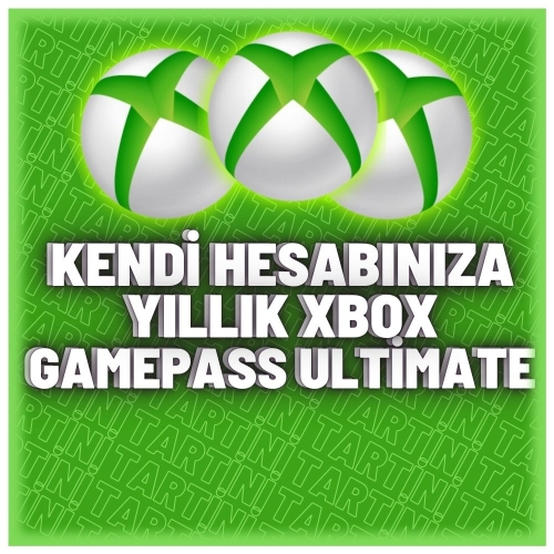  Xbox Gamepass Ultimate Yıllık + Garanti